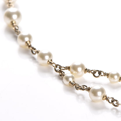 Chanel Pearl Charm Coco CC Belt Gold 10 of 10