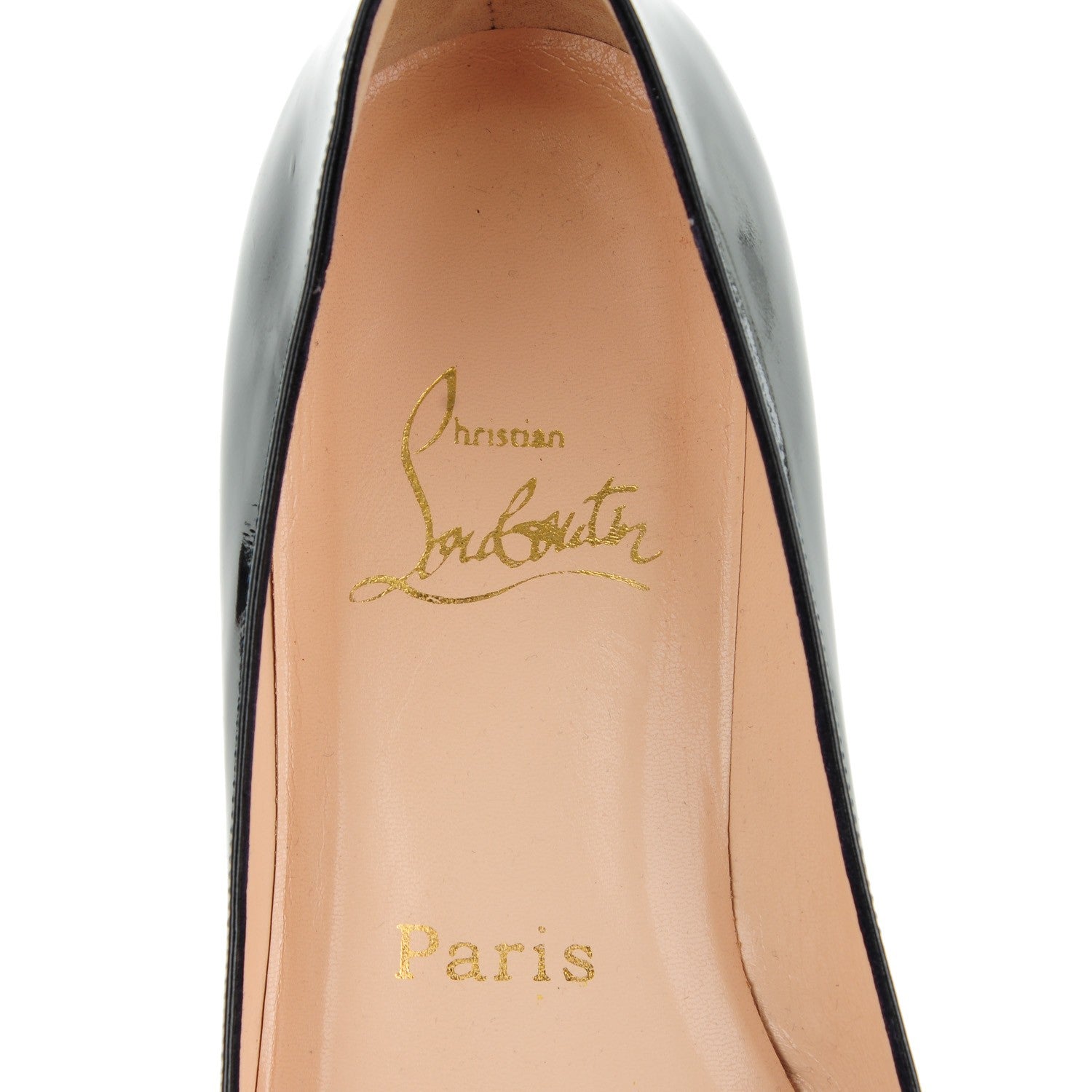 Christian Louboutin Patent Un Voilier Flats 36.5 Black 7 of 7