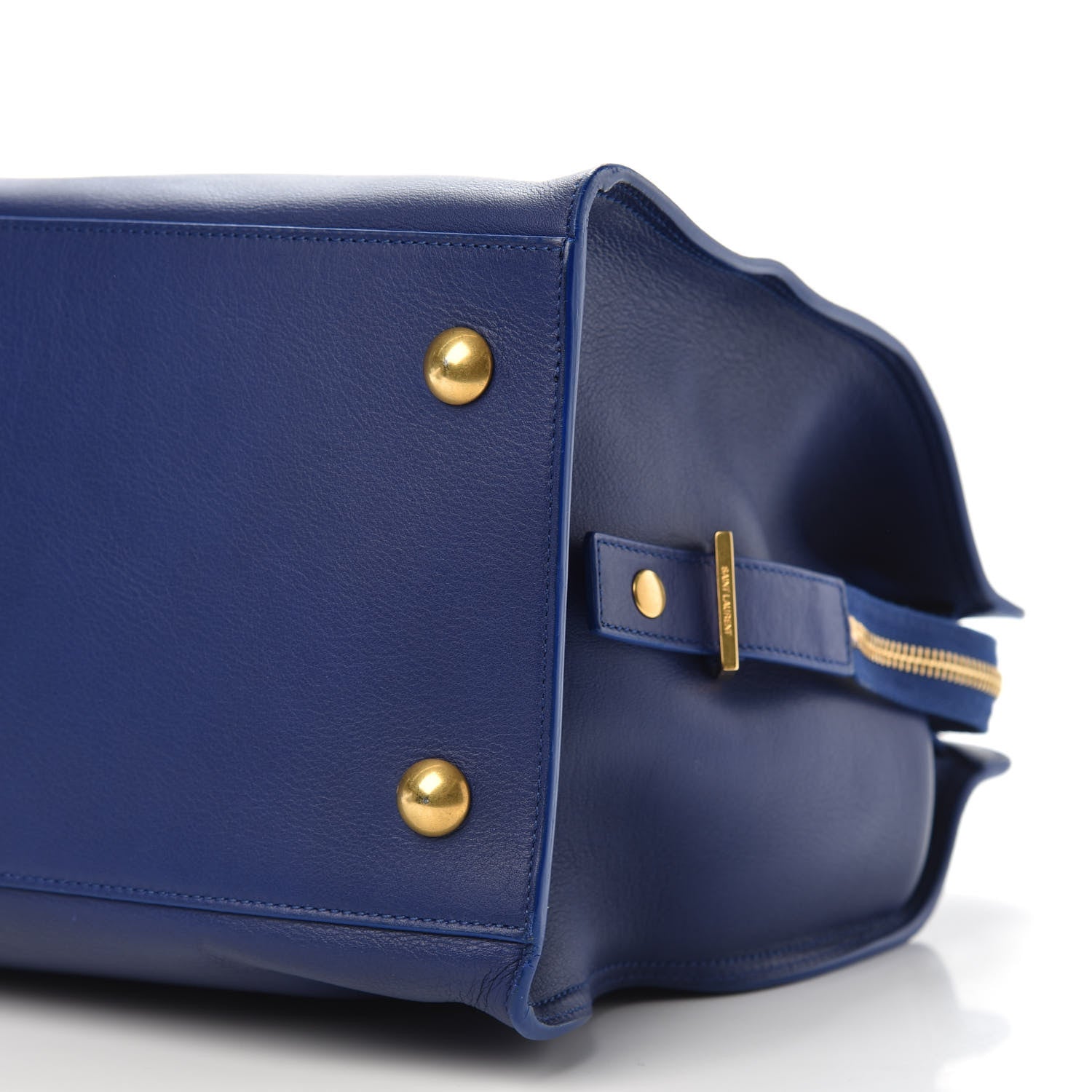 Saint Laurent Calfskin Medium Classic Y Cabas Royal Blue 10 of 10