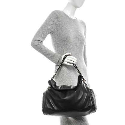 Chanel Lambskin Large Ultimate Soft Tote Black 2 of 7