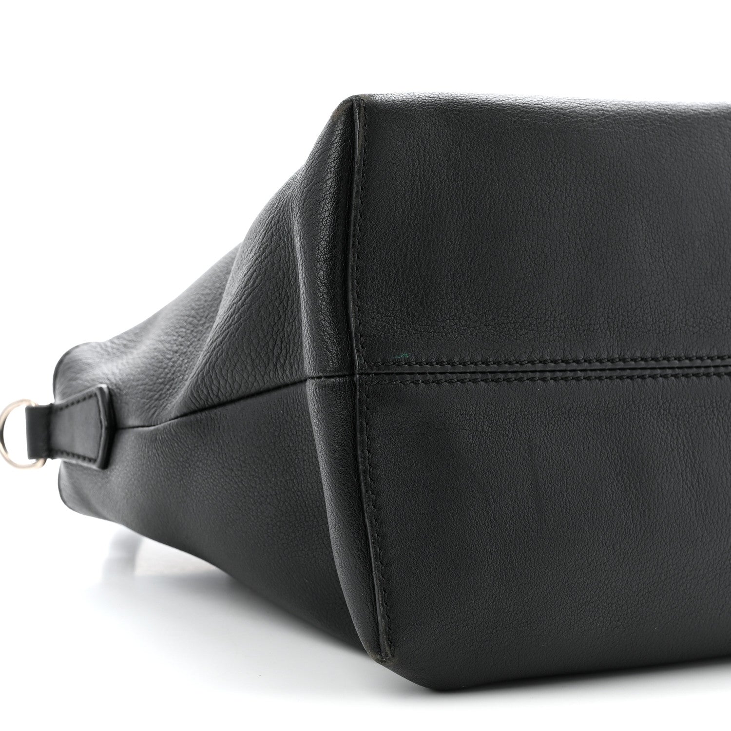 Fendi Vitello Dolce Large By The Way Boston Bag Black 10 of 12