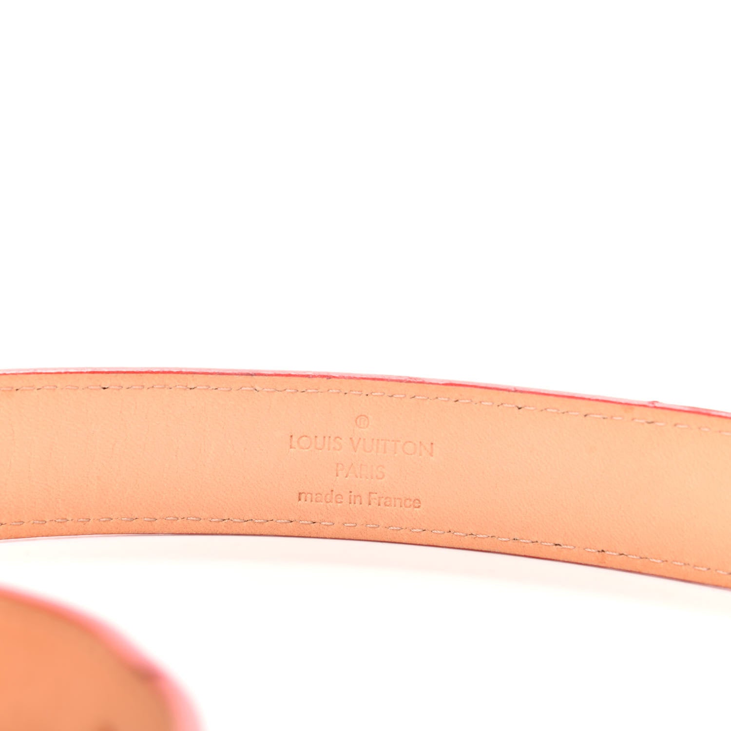 Louis Vuitton Vernis 25mm Phoenix Belt 90 36 Orange 3 of 6
