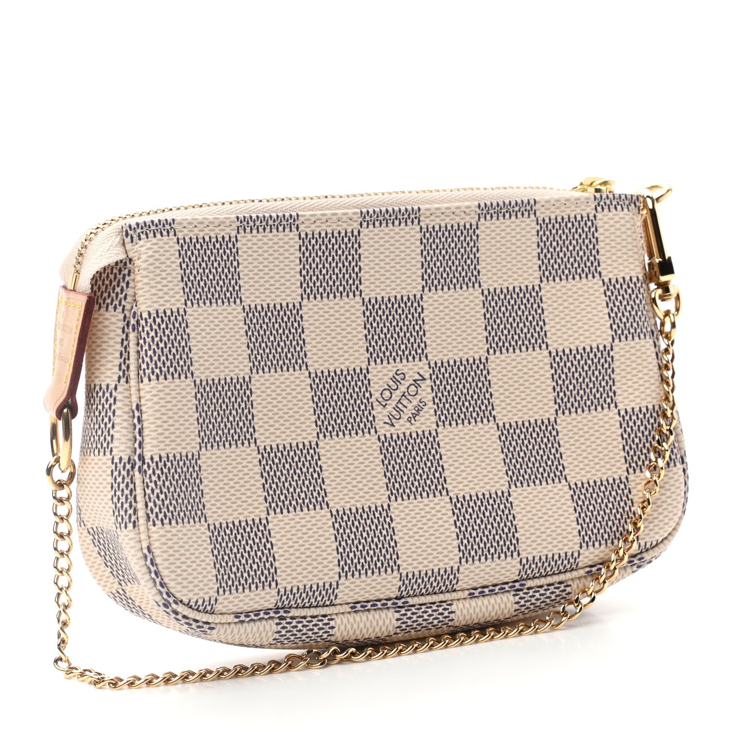 Louis Vuitton Damier Azur Mini Pochette Accessories 3 of 7
