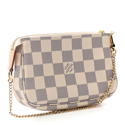 Louis Vuitton Damier Azur Mini Pochette Accessories 3 of 7