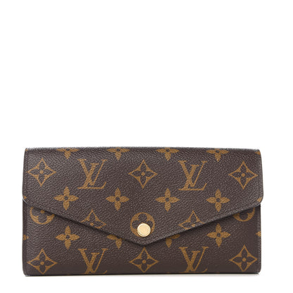 Louis Vuitton Monogram Sarah Wallet NM 1 of 8