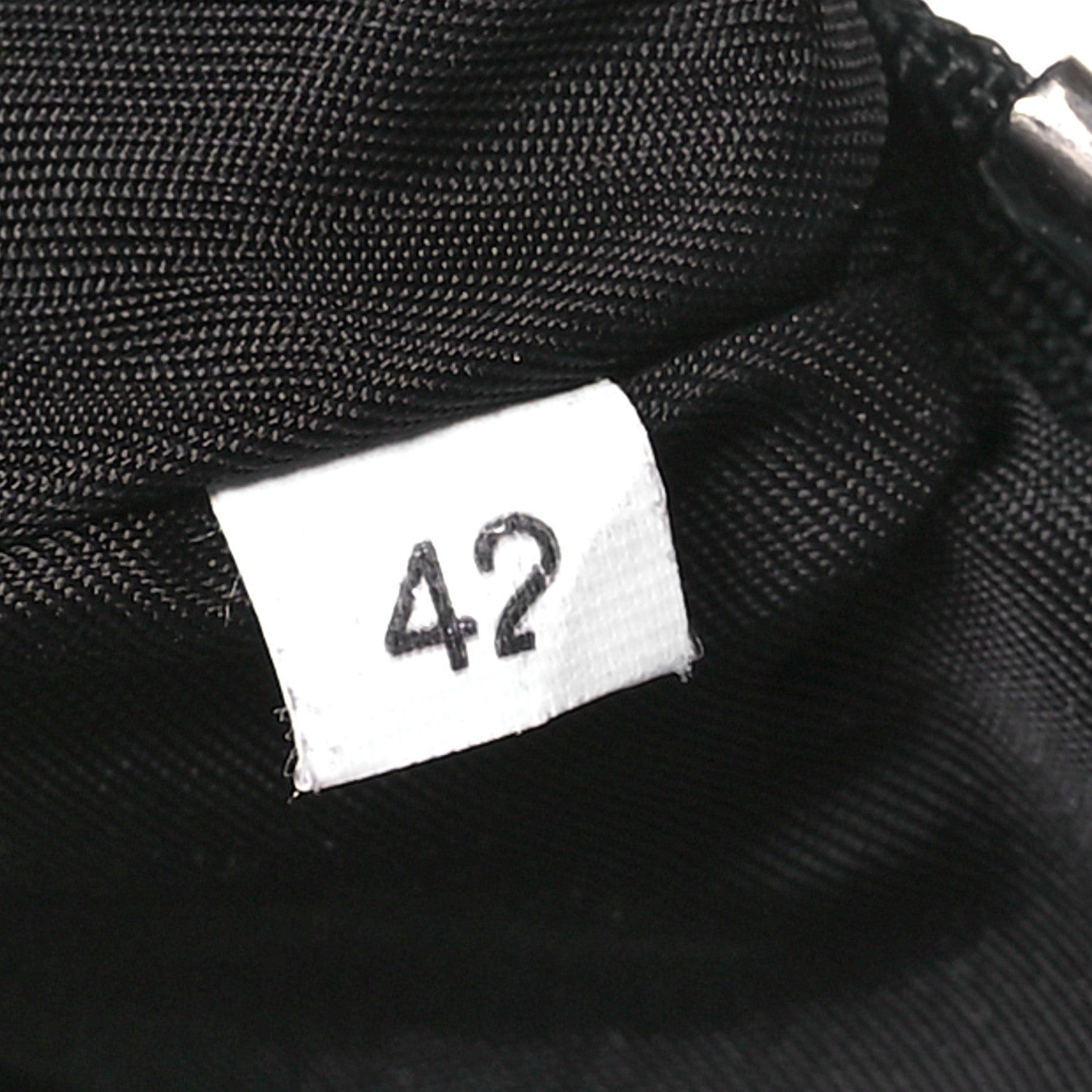 Prada Trick Tessuto Nylon Cargo Pouch Black 7 of 11