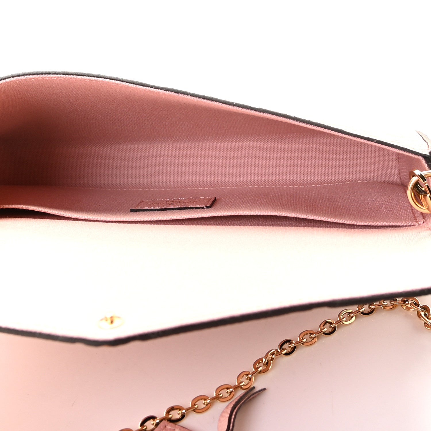 Louis Vuitton Empreinte Pochette Felicie Chain Wallet Rose Poudre 8 of 9