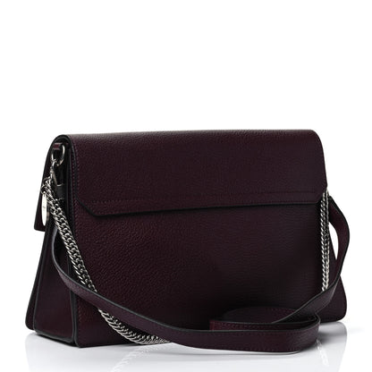 Givenchy Goatskin Medium GV3 Shoulder Bag Aubergine 2 of 4