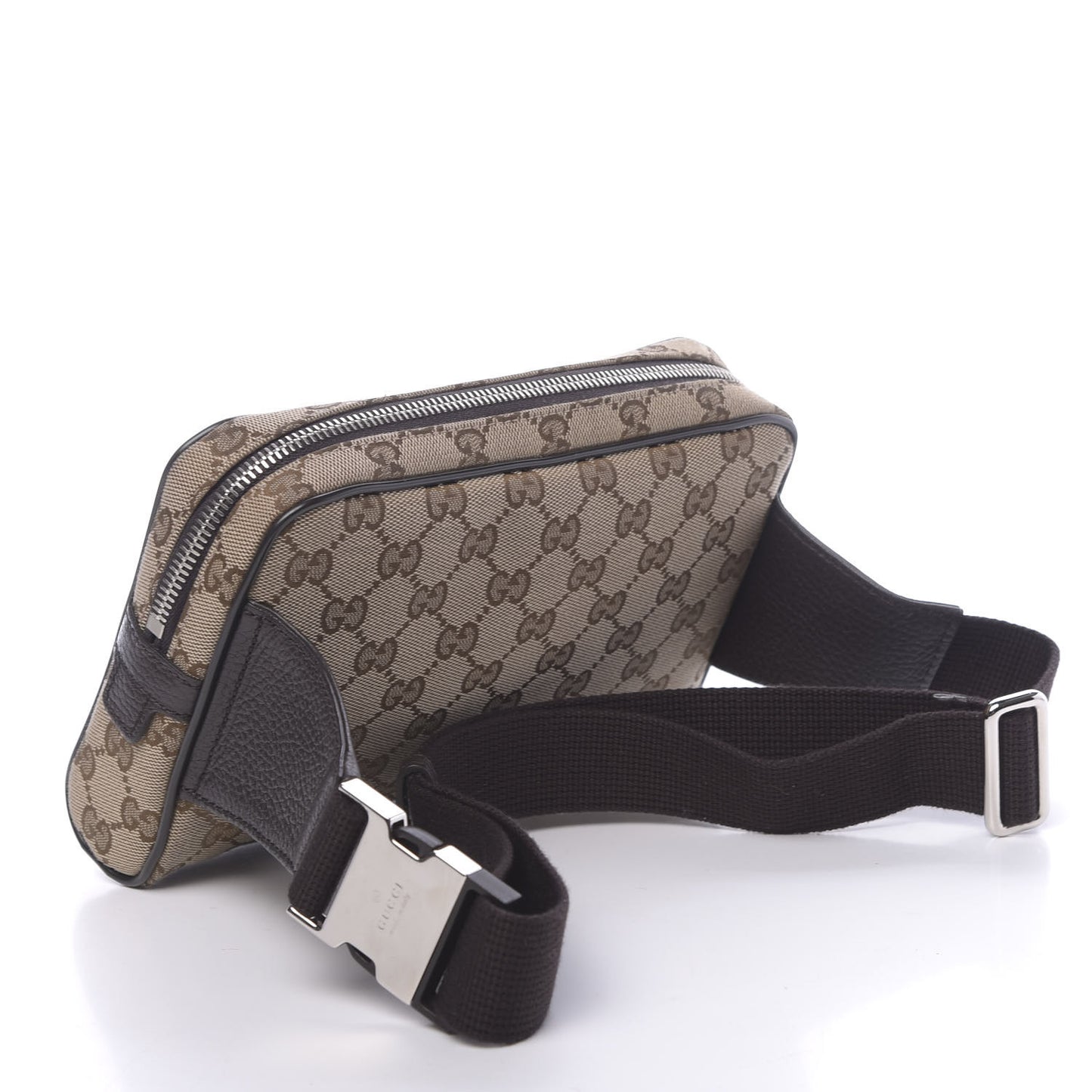 Monogram Belt Bag Dark Brown