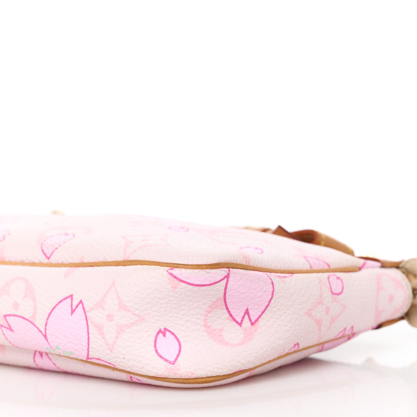 Monogram Cherry Blossom Pochette Accessories Pink