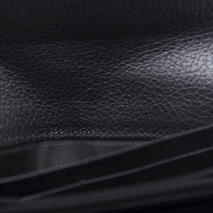 Gucci Dollar Calfskin Swing Continental Wallet Black 7 of 9