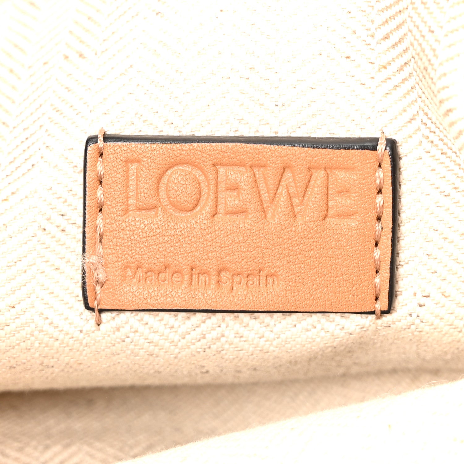 Loewe Calfskin Large Flamenco Knot Bag Warm Desert 6 of 9