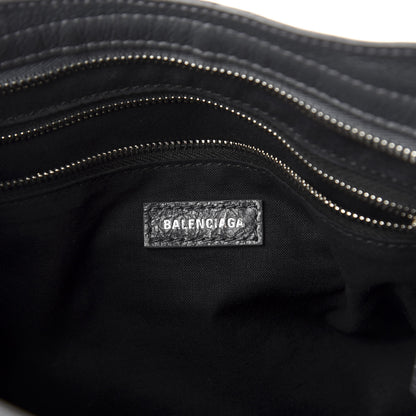Balenciaga Agneau Classic Silver Hardware S City Black Gris Fossile 9 of 12