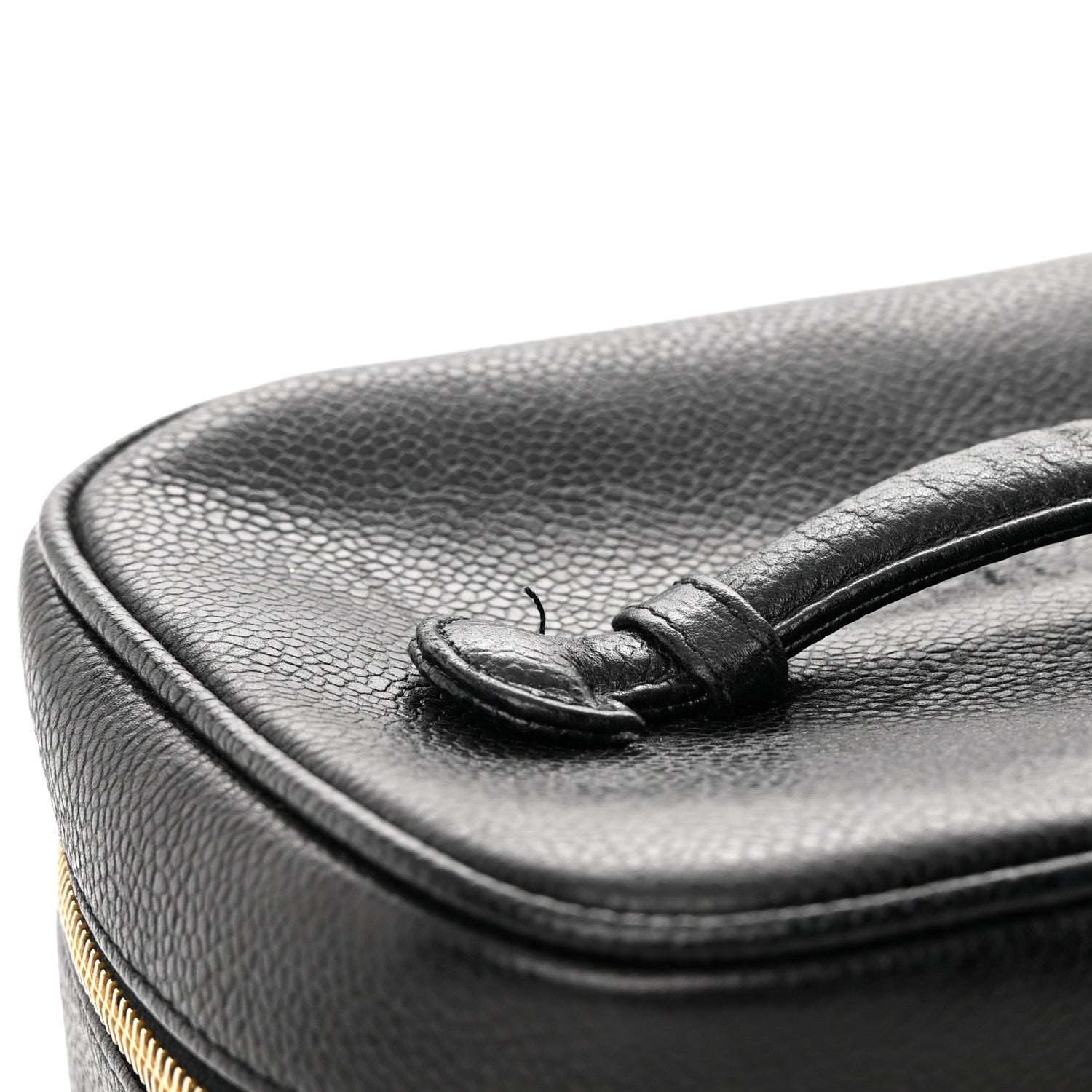 Chanel Caviar Vanity Cosmetic Case Black 11 of 13