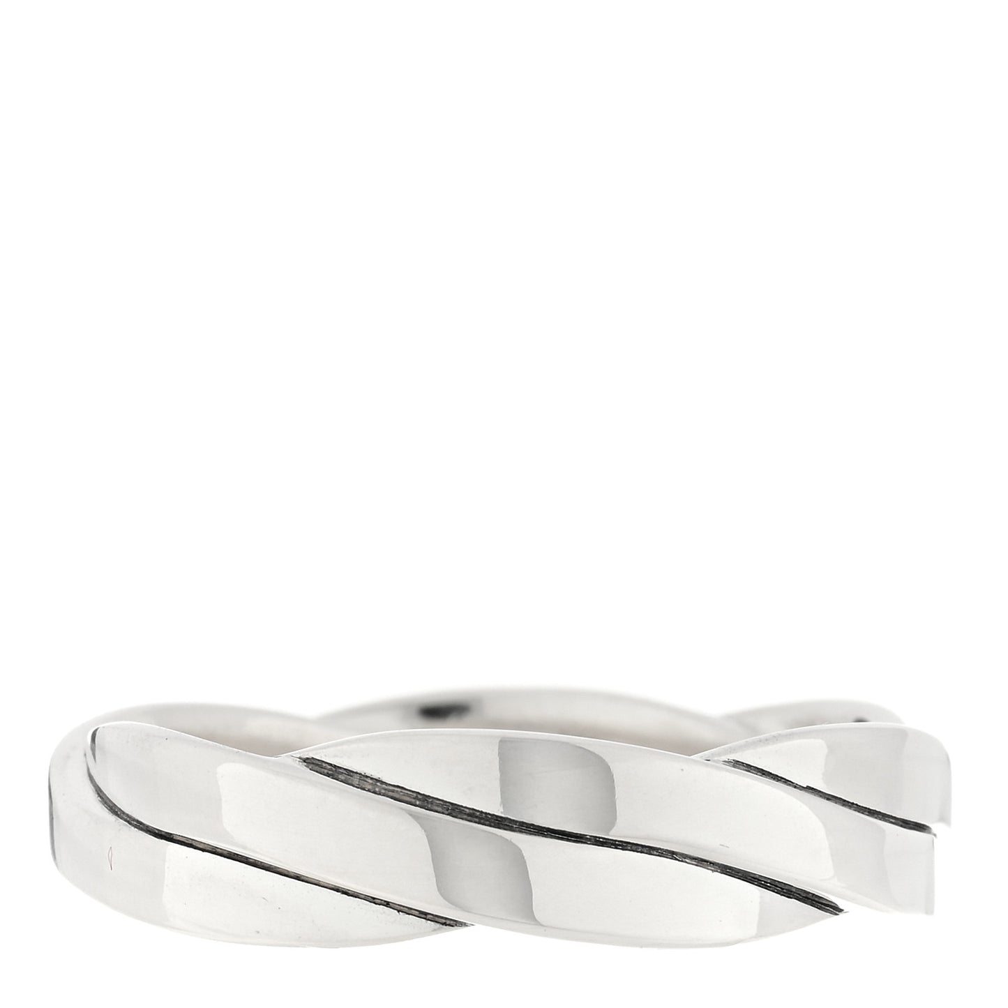 Sterling Silver 6mm DY Helios Band Ring 64 10.75