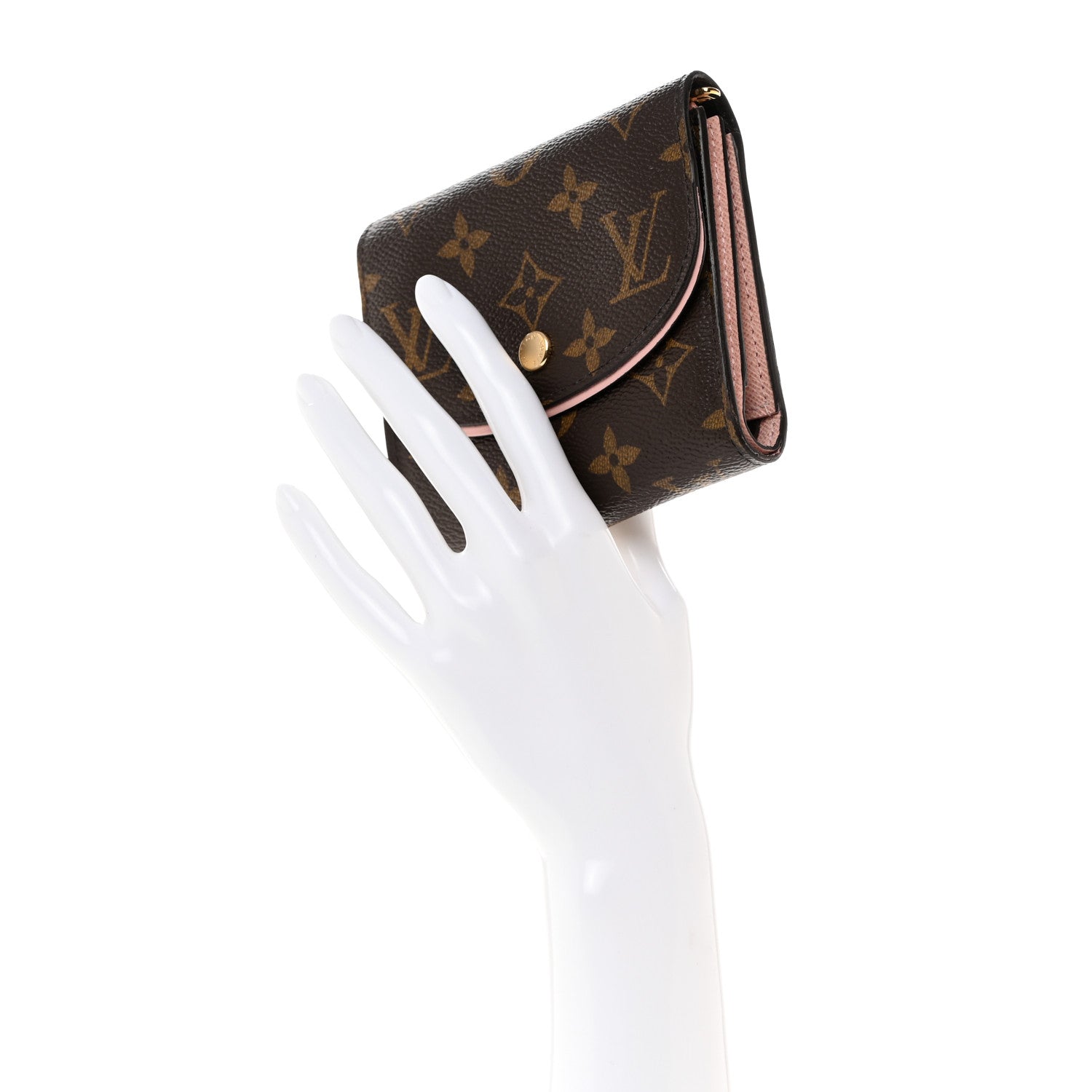 Louis Vuitton Monogram Ariane Compact Wallet Rose Ballerine Rose Ballerine 2 of 7
