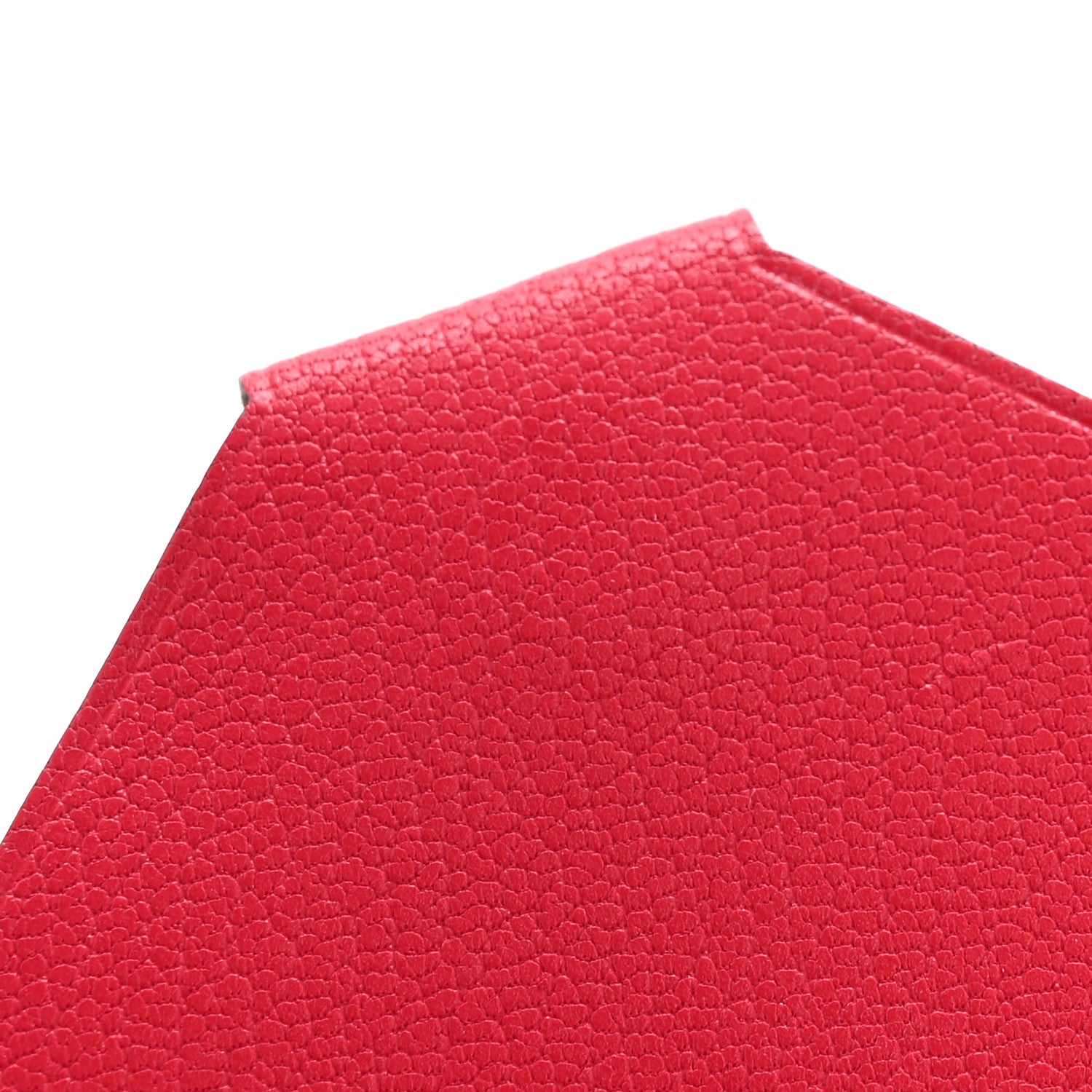 Hermes Chevre Chamkila Tarmac PM Passport Holder Rose Extreme