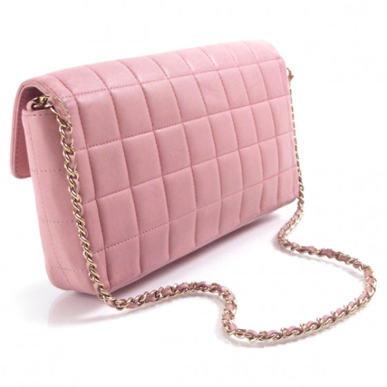Chanel Lambskin E/W Cube Flap Baguette 3 of 12