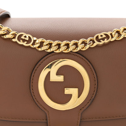 Gucci Roxy Calfskin Small Blondie Top Handle Shoulder Bag Cuir 8 of 11