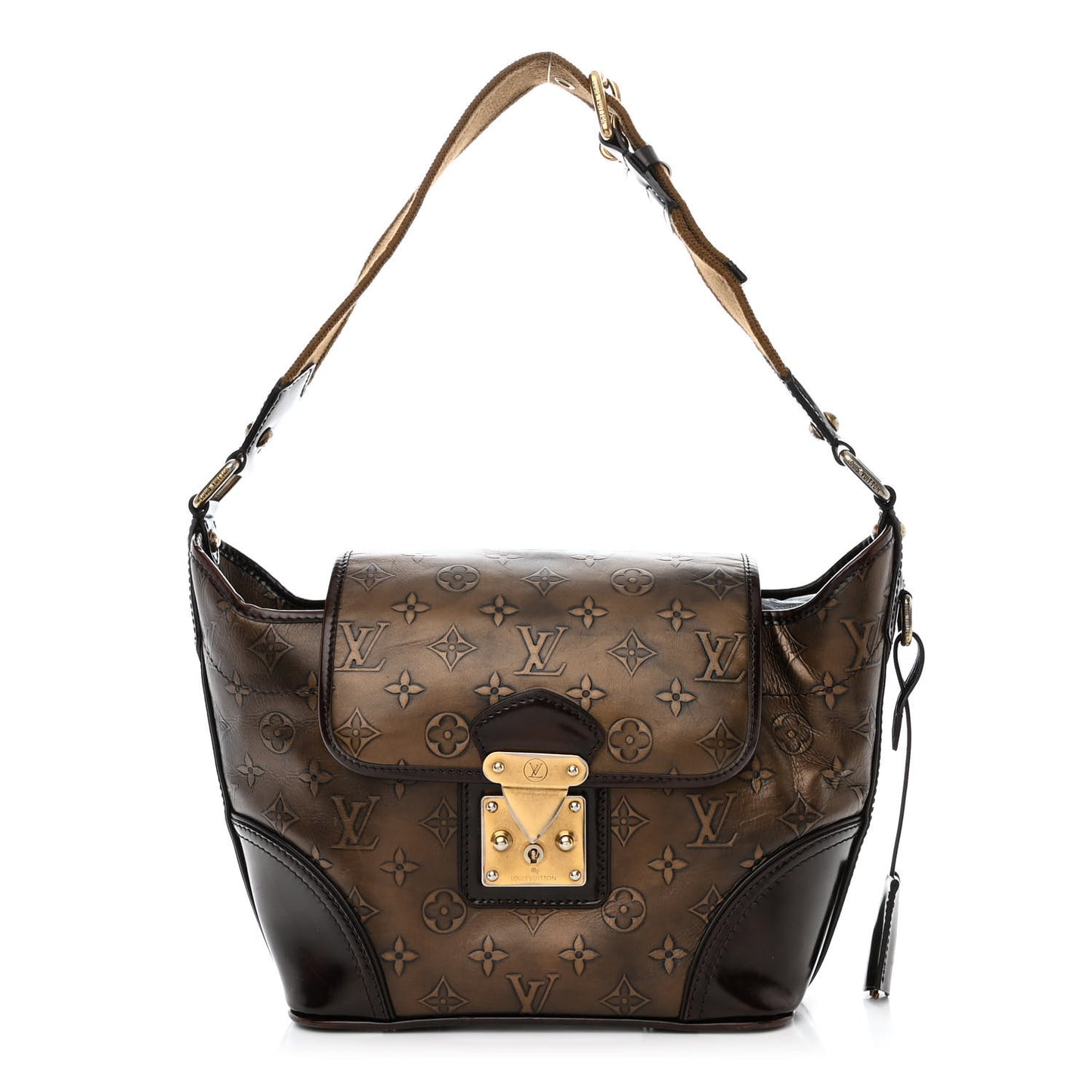 Monogram Embossed Sergent PM Bronze