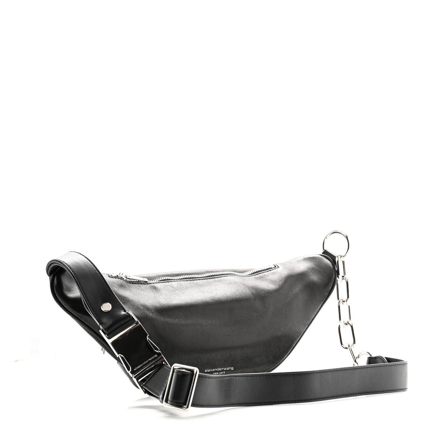 Alexander Wang Lambskin Attica Belt Bag Black 3 of 11