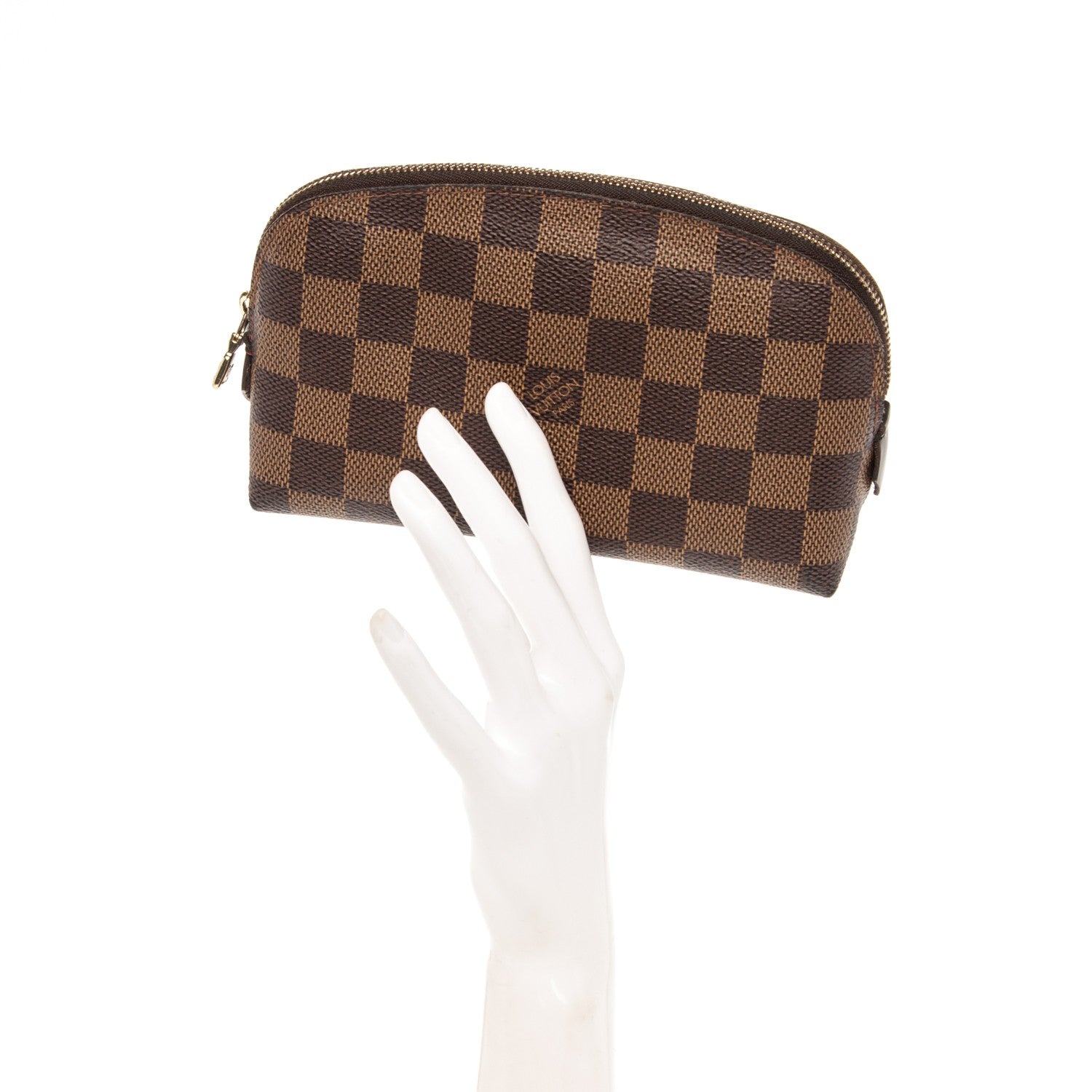 Louis Vuitton Damier Ebene Cosmetic Pouch 2 of 13