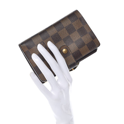 Louis Vuitton Damier Ebene French Purse Wallet 2 of 9