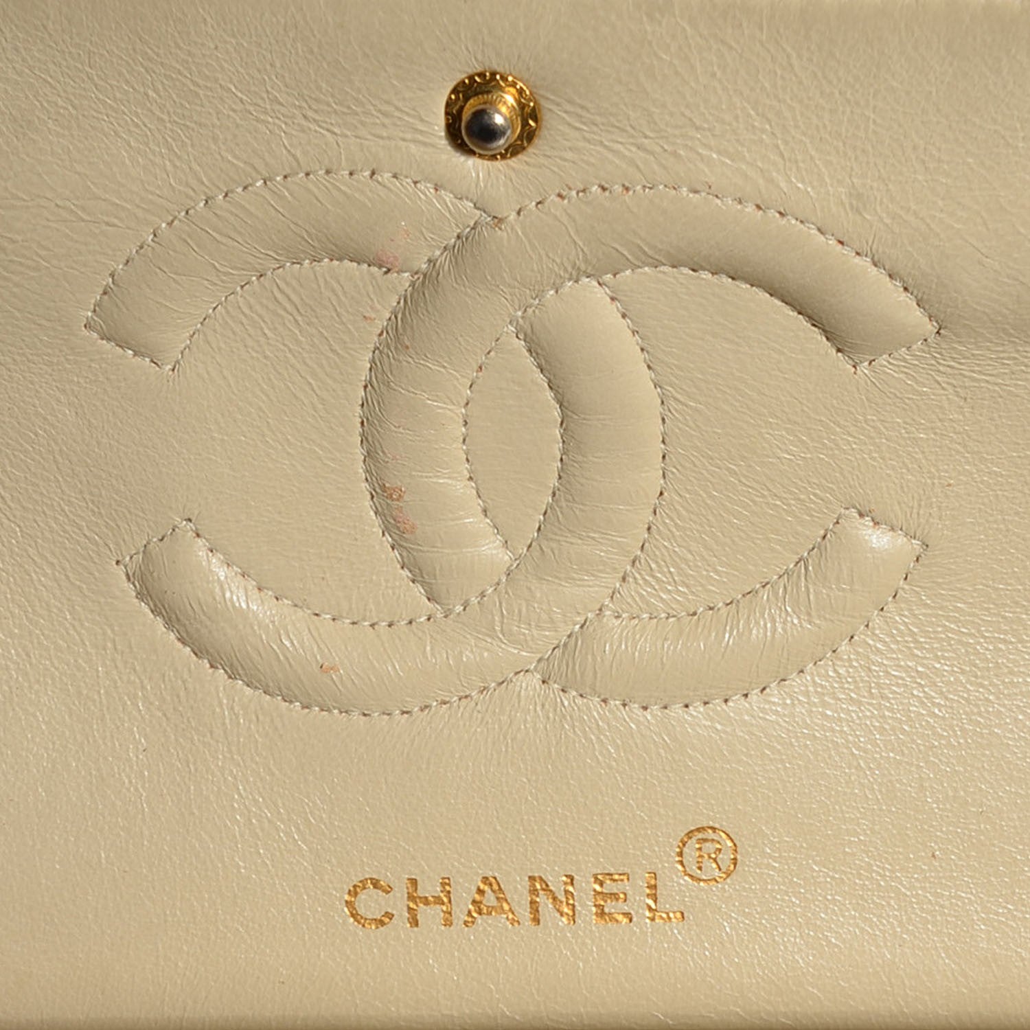 Chanel Lambskin Quilted Medium Double Flap Red 6 of 9