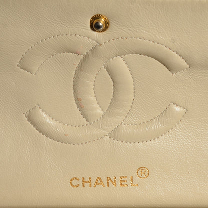 Chanel Lambskin Quilted Medium Double Flap Red 6 of 9