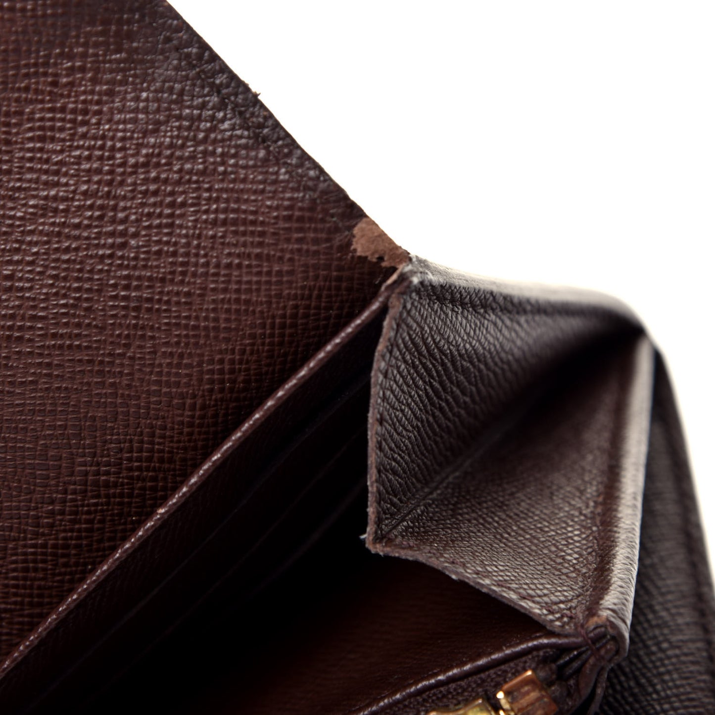 Damier Ebene Sarah Wallet