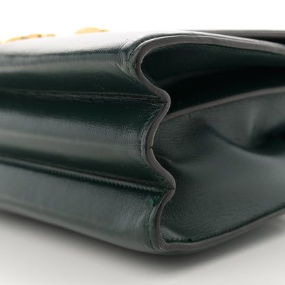 Gucci Azalea Calfskin Small Sylvie 1969 Top Handle Bag Green 10 of 17