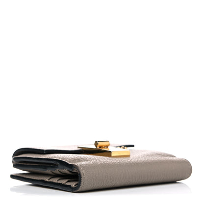 Chloe Grained Lambskin Drew Square Wallet Motty Grey 4 of 18