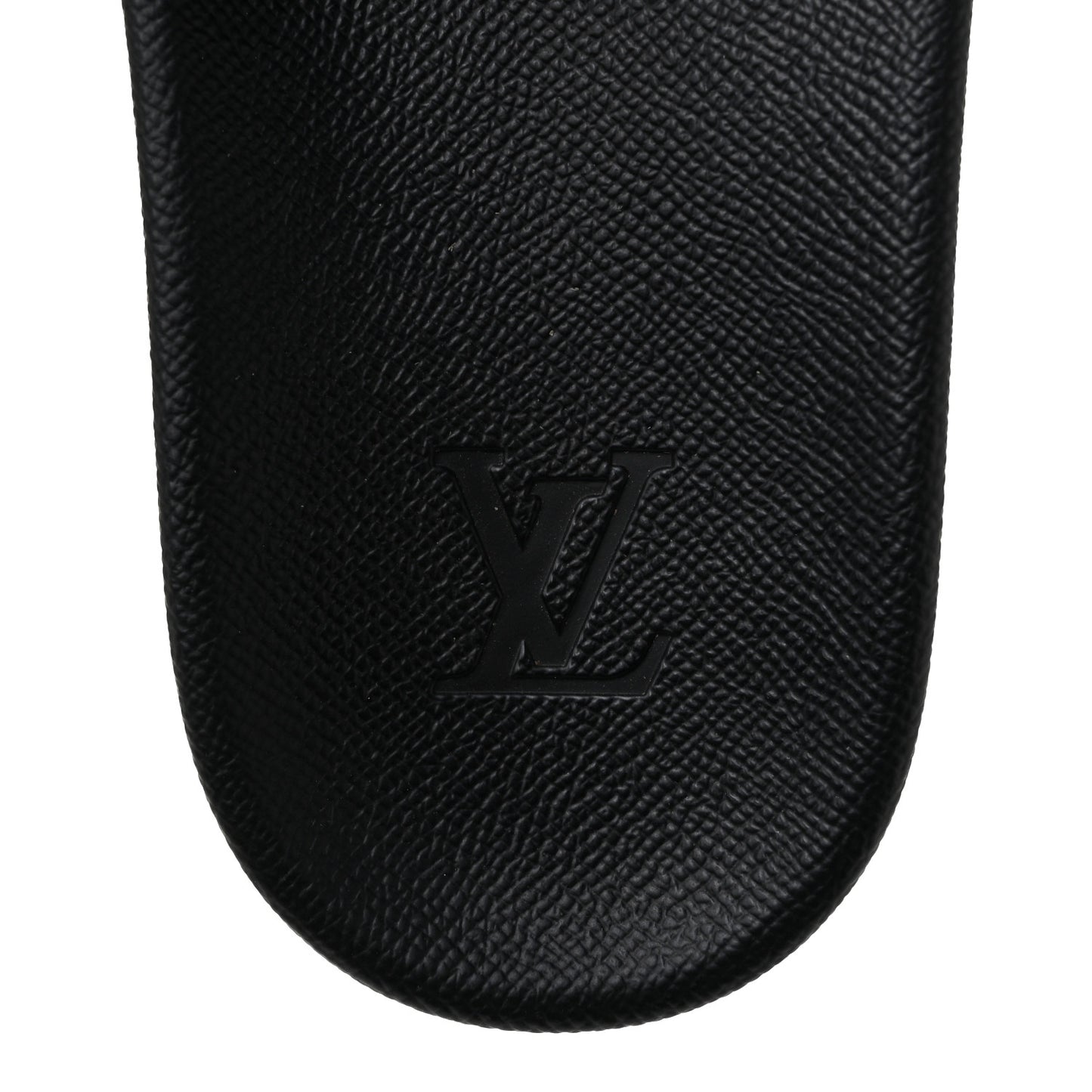 Rubber Monogram Mens Waterfront Mules 8.5 Macassar