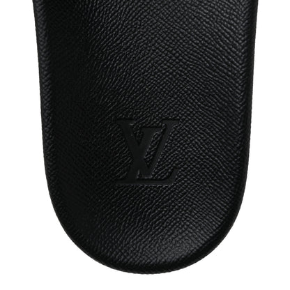 Louis Vuitton Rubber Monogram Mens Waterfront Mules 8.5 Macassar 7 of 9