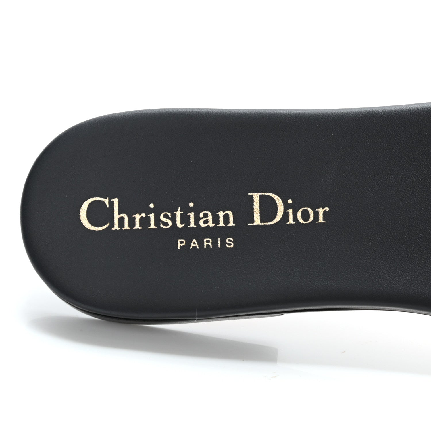Christian Dior Canvas Embroidered Dway Mules Slide Sandals 37 Deep Blue 6 of 8