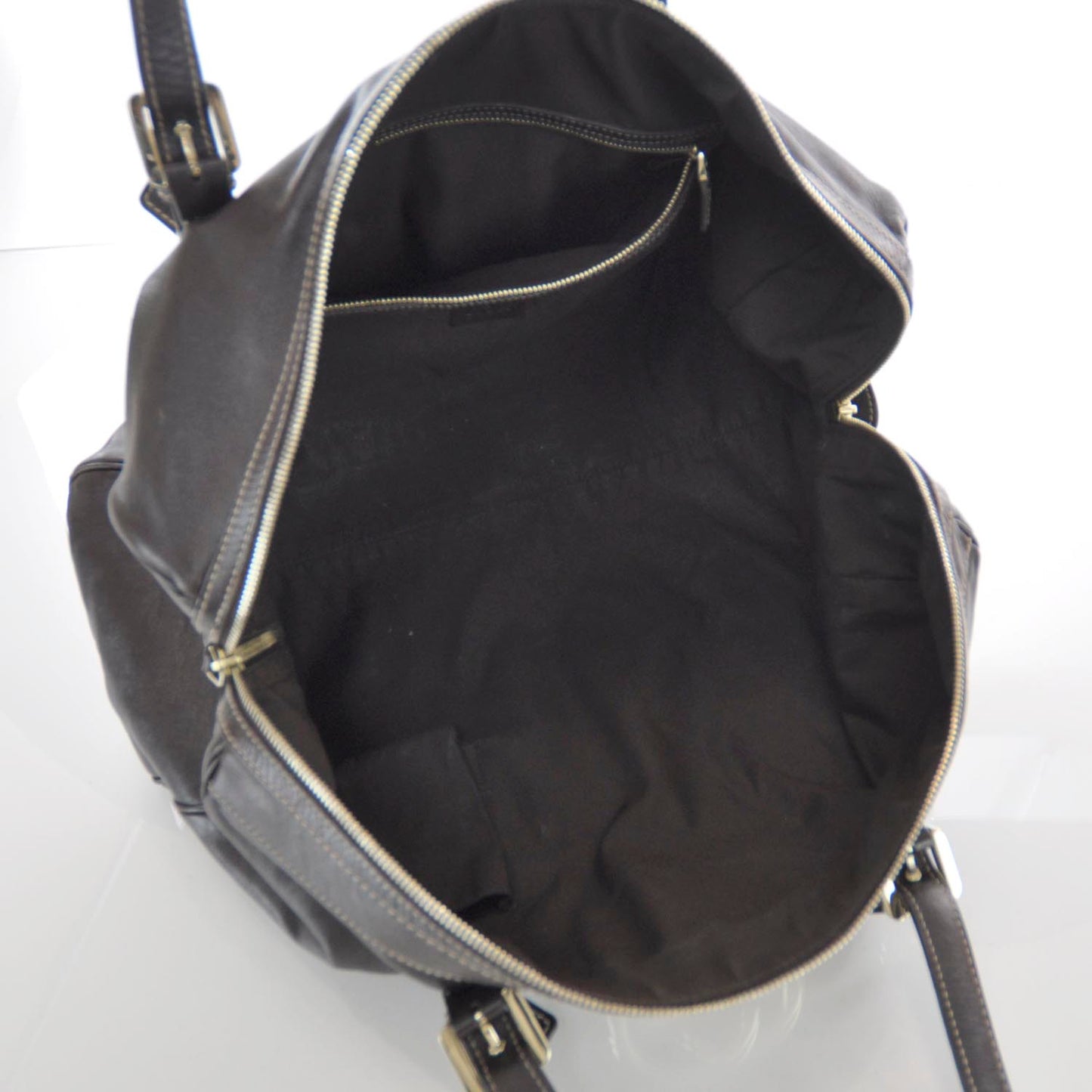 Leather Large Britt Boston Brown