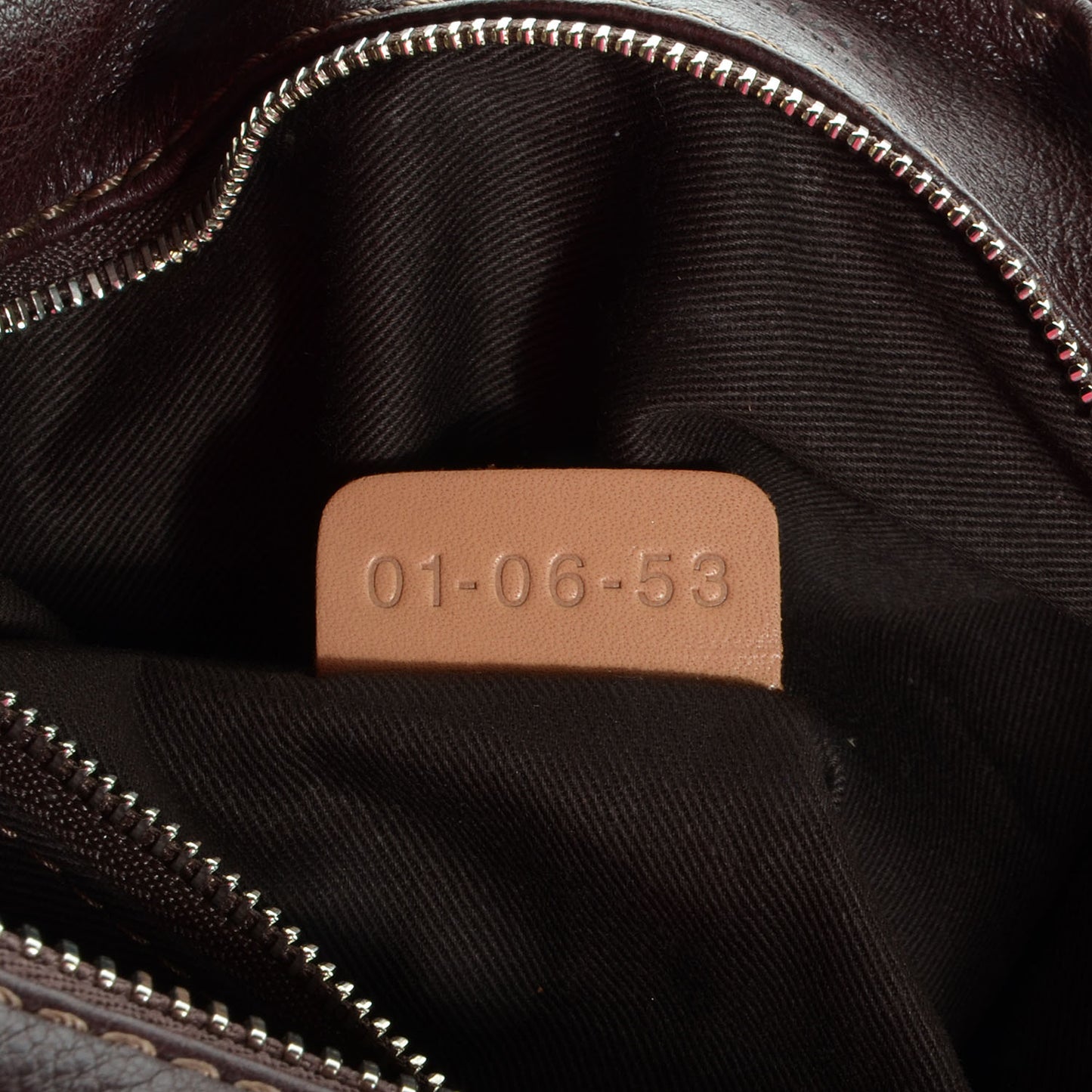 Leather Medium Paddington Satchel Chocolate
