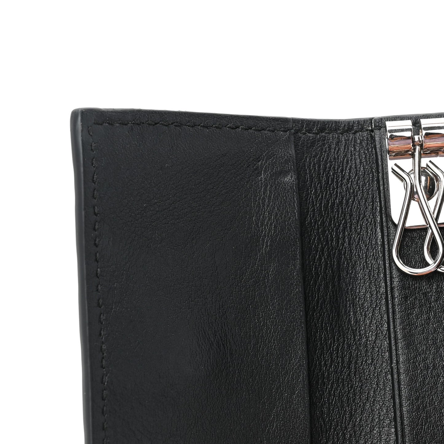 Microguccissima 6 Key Holder Case Black