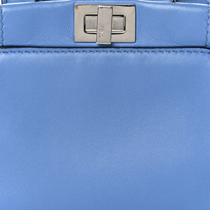 Fendi Shiny Nappa Micro Peekaboo Iconic Satchel Nebula 5 of 7