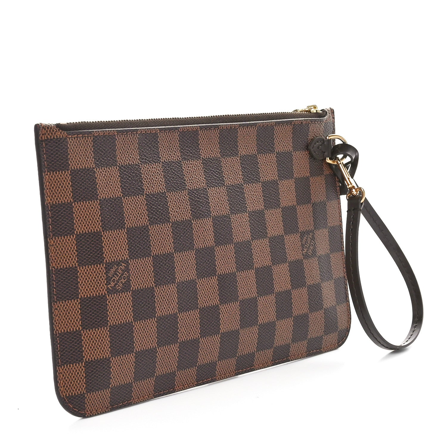 Louis Vuitton Damier Ebene Neverfull MM GM Pochette 3 of 8