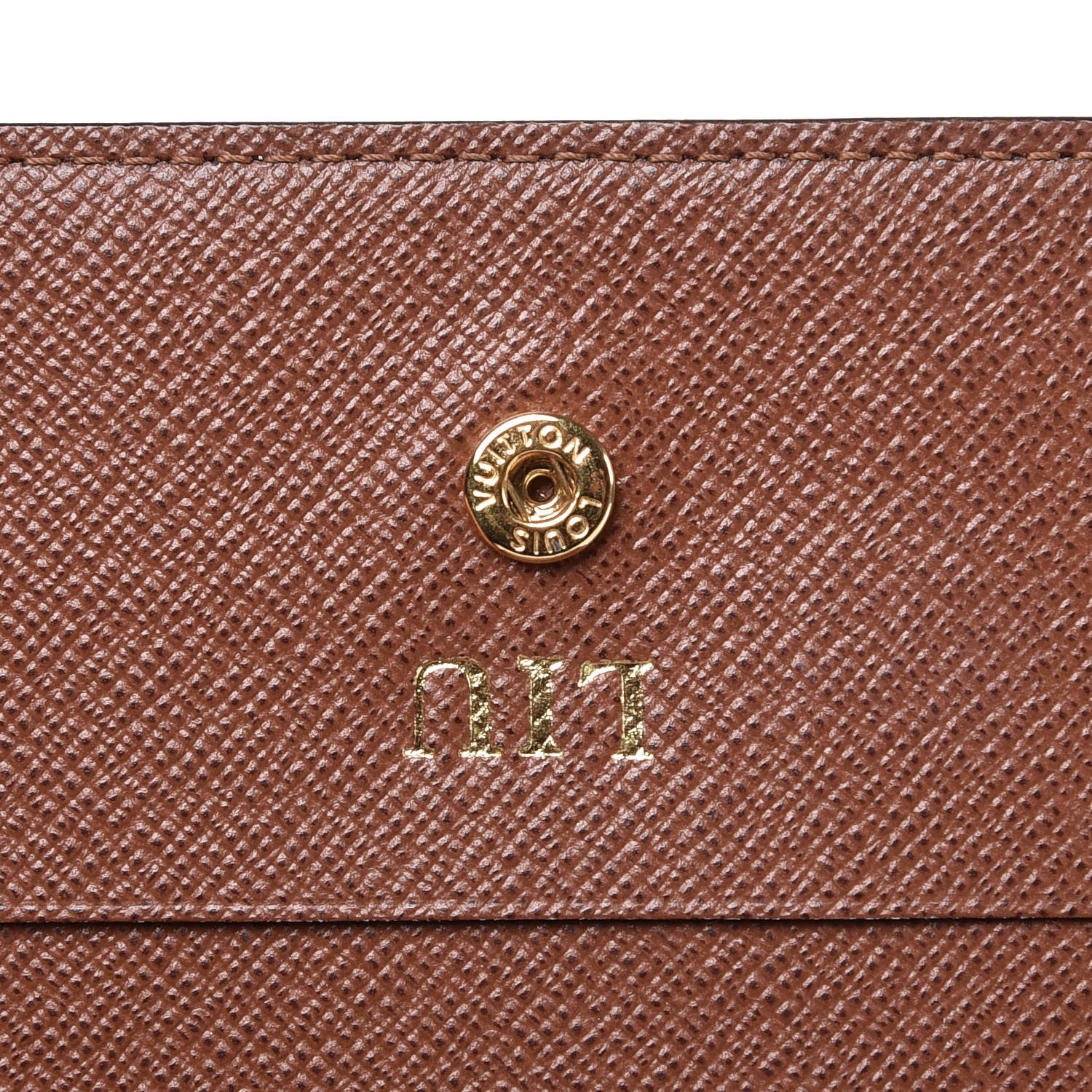 Louis Vuitton Monogram Fleuri Insolite PM Wallet Armagnac 7 of 10