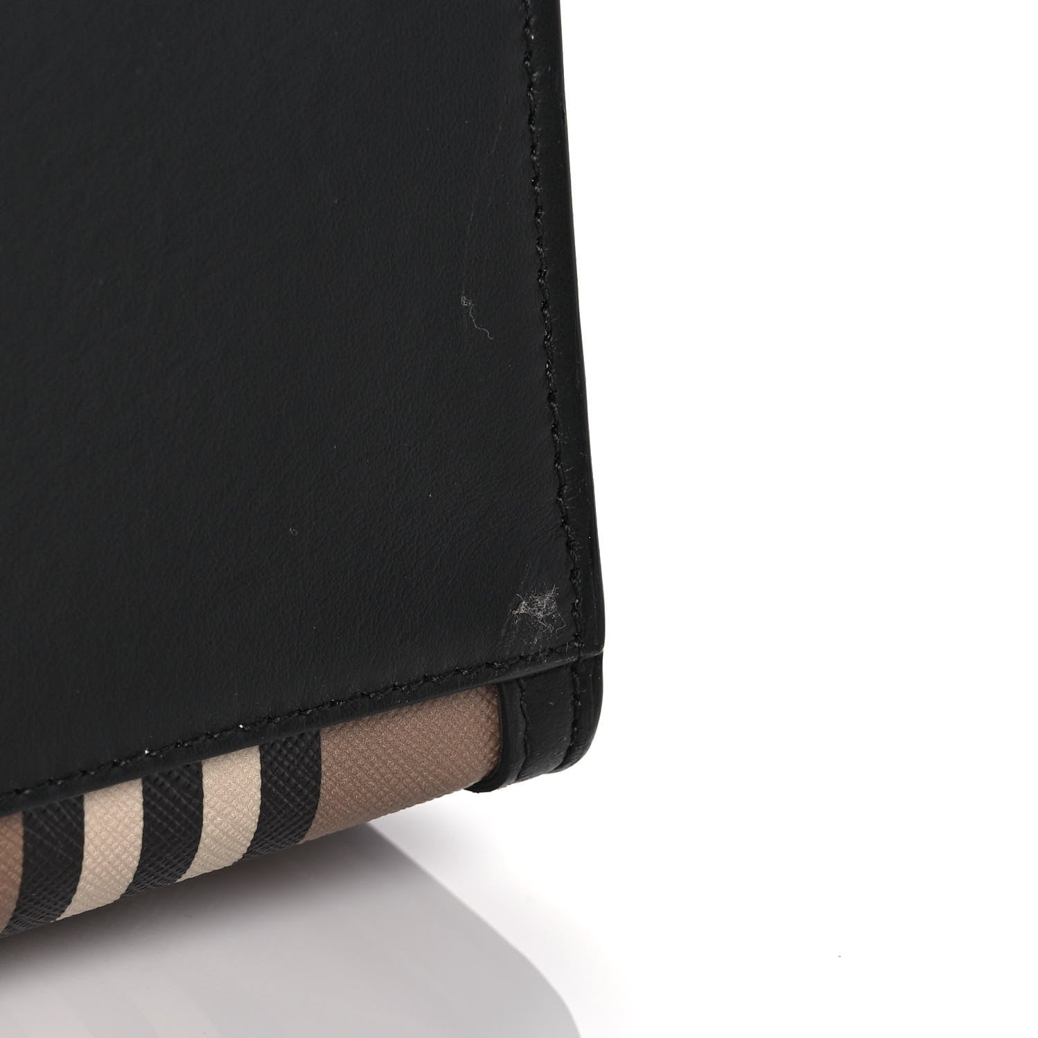 Burberry E-Canvas Stripe Book Tote Archive Beige 11 of 12