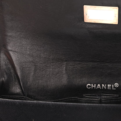 Chanel Jersey Patent Quilted 2.55 Reissue East West Flap Black 10 of 13