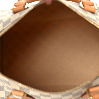 Louis Vuitton Damier Azur Speedy 30 5 of 10