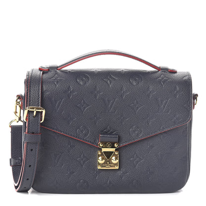 Louis Vuitton Empreinte Pochette Metis Marine Rouge 1 of 8