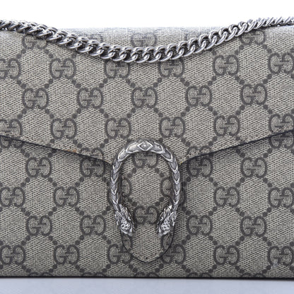 Gucci GG Supreme Monogram Mini Dionysus Chain Wallet Beige Black 10 of 10