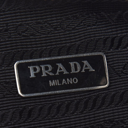 Prada Nylon Re-Edition 2005 Shoulder Bag Black 6 of 13