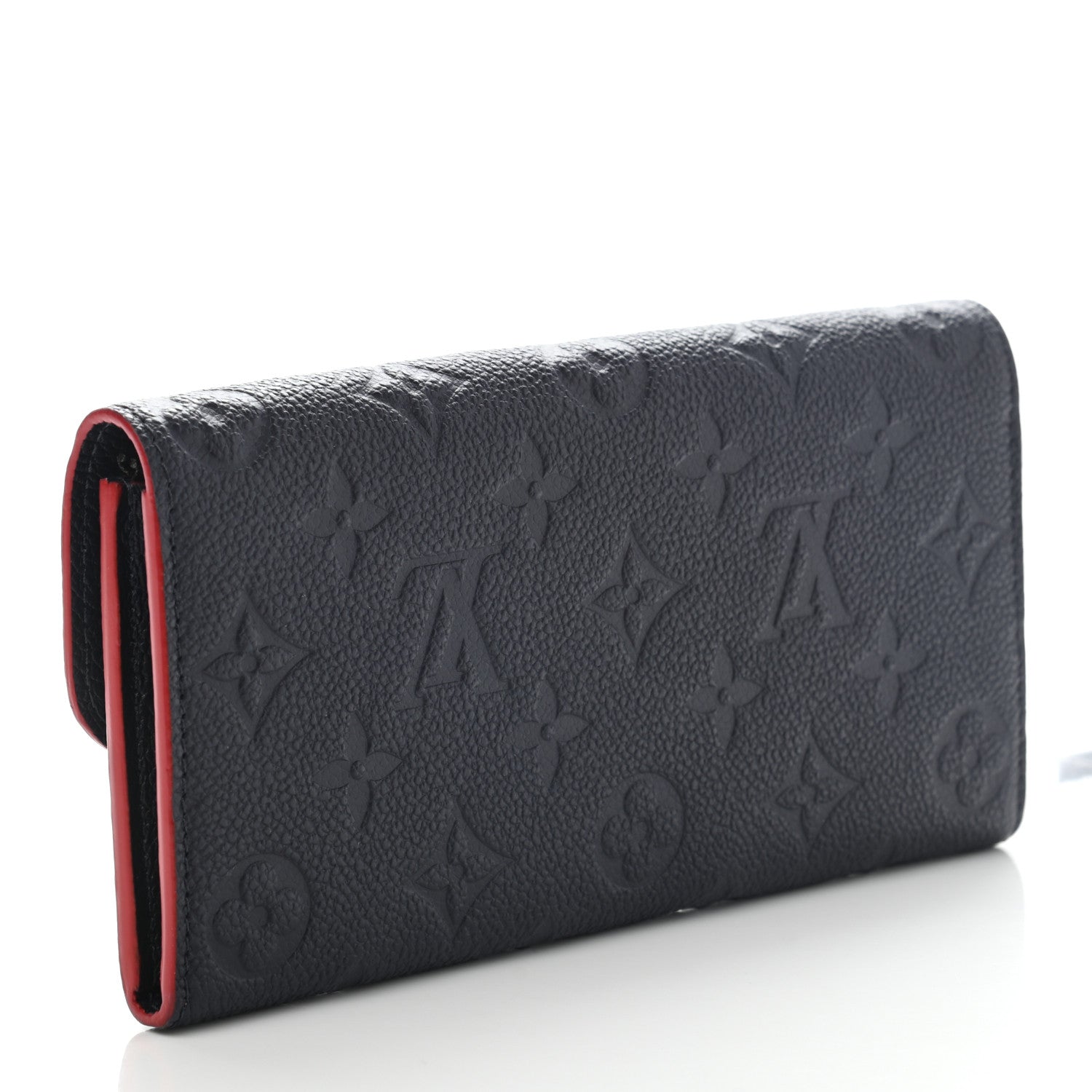 Louis Vuitton Empreinte Emilie Wallet Marine Rouge 3 of 10