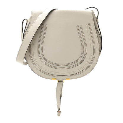 Chloe Calfskin Medium Marcie Round Crossbody Bag Dove 1 of 14