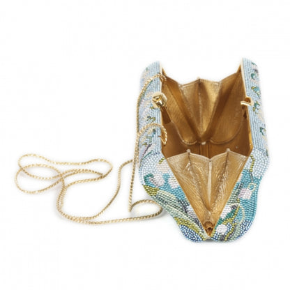 Judith Leiber Swarovski Crystal Garden Clutch 7 of 9
